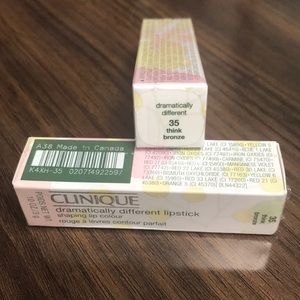 Think Bronze Clinique lipstick 💄